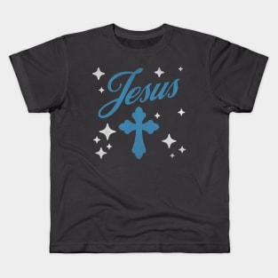 Jesus & Cross Streetwear Design Kids T-Shirt